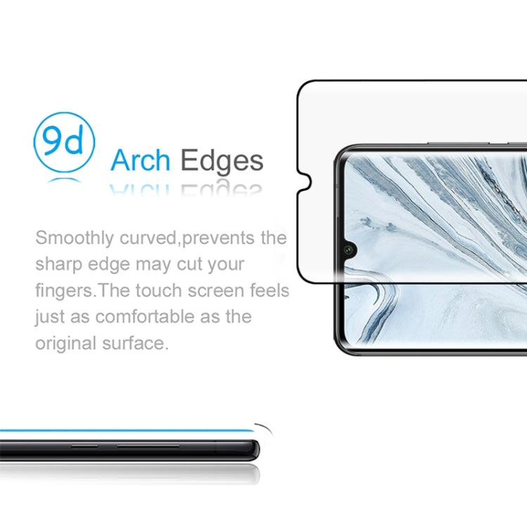 25 PCS For Xiaomi Mi Note 10 9H HD 3D Curved Edge Tempered Glass Film (Black) -  by PMC TechLife | Online Shopping South Africa | PMC TechLife