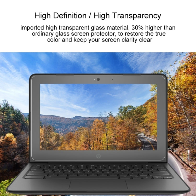 Laptop Screen HD Tempered Glass Protective Film for HP Chromebook 11 G6 EE 11.6 inch - Screen Protection Film by PMC TechLife | Online Shopping South Africa | PMC TechLife