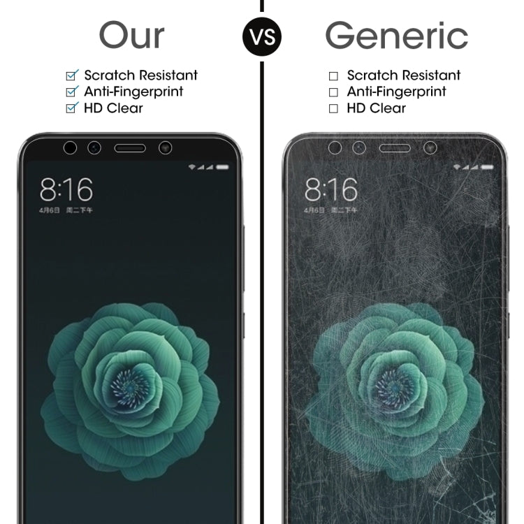 100 PCS 0.26mm 9H 2.5D Tempered Glass Film for Xiaomi Mi 6X & A2 -  by PMC TechLife | Online Shopping South Africa | PMC TechLife