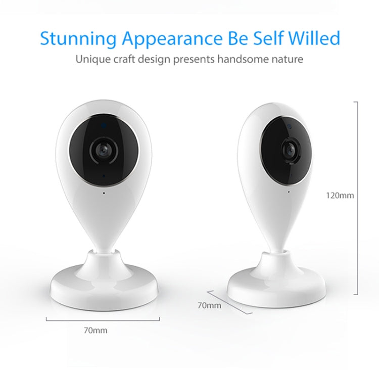 NEO NIP-55AI Indoor WiFi IP Camera, with IR Night Vision & Multi-angle Monitor & Mobile Phone Remote Control - free shipping - PMC TechLife - Order now!
