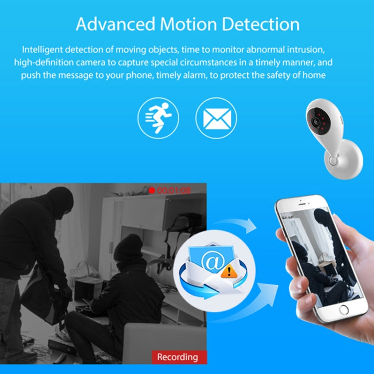 NEO NIP-55AI Indoor WiFi IP Camera, with IR Night Vision & Multi-angle Monitor & Mobile Phone Remote Control - free shipping - PMC TechLife - Order now!