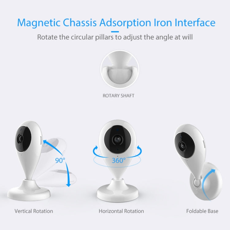 NEO NIP-55AI Indoor WiFi IP Camera, with IR Night Vision & Multi-angle Monitor & Mobile Phone Remote Control - free shipping - PMC TechLife - Order now!