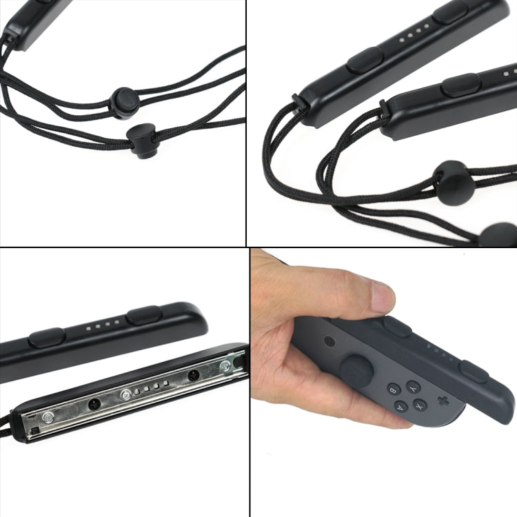 1 Pair Wrist Rope Lanyard Games Accessories for Nintendo Switch Joy-Con(Black) - Gamepads by PMC TechLife | Online Shopping South Africa | PMC TechLife | Buy Now Pay Later Mobicred