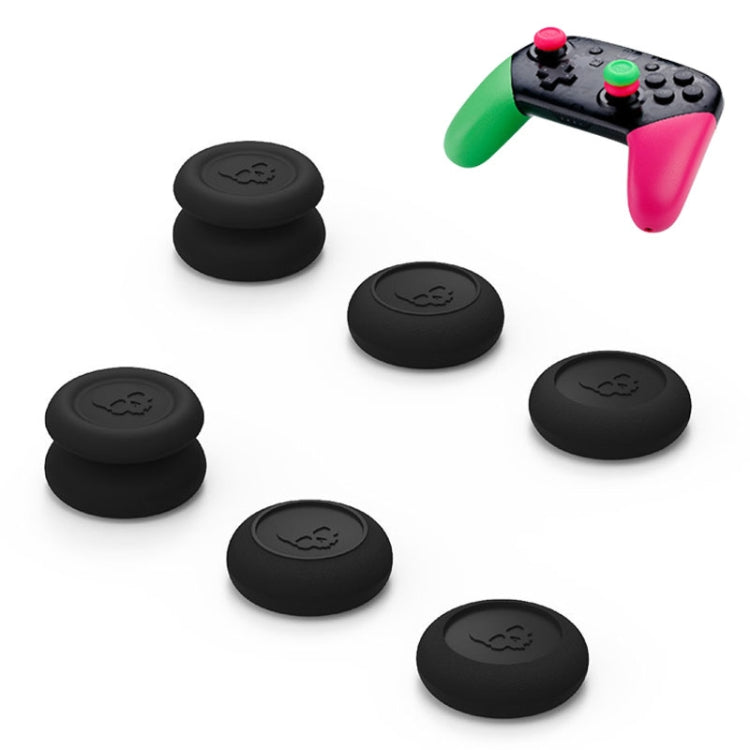 Left + Right Gamepad Rocker Cap Button Cover for NS Pro / PS4(Black) - Cases by PMC TechLife | Online Shopping South Africa | PMC TechLife