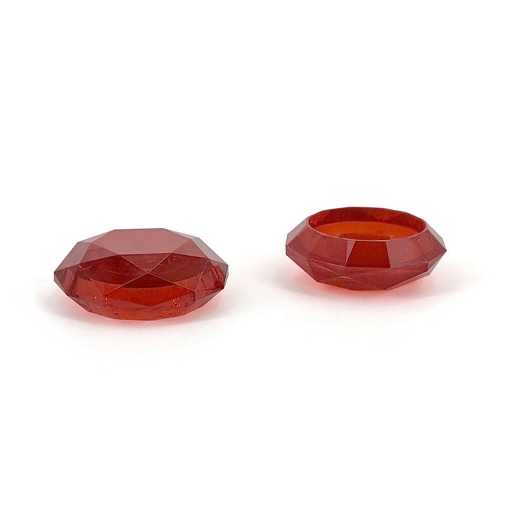 2 PCS Diamond Texture Games Grip Caps for PS5(Red) - Cases by PMC TechLife | Online Shopping South Africa | PMC TechLife