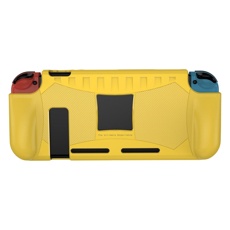 TPU Soft Protective Shell Drop Resistance for Nintendo Switch(Yellow) - Cases by PMC TechLife | Online Shopping South Africa | PMC TechLife