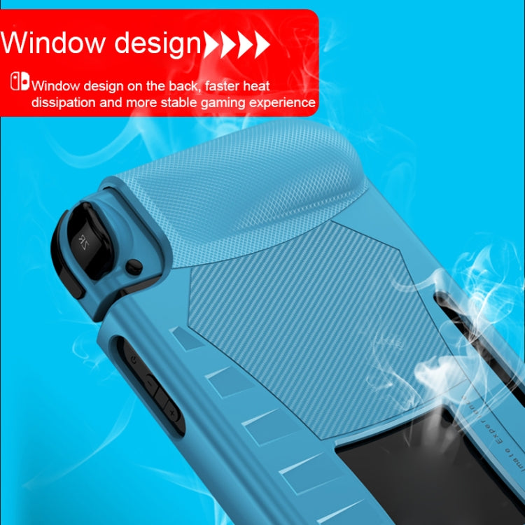 TPU Soft Protective Shell Drop Resistance for Nintendo Switch(Blue) - Cases by PMC TechLife | Online Shopping South Africa | PMC TechLife
