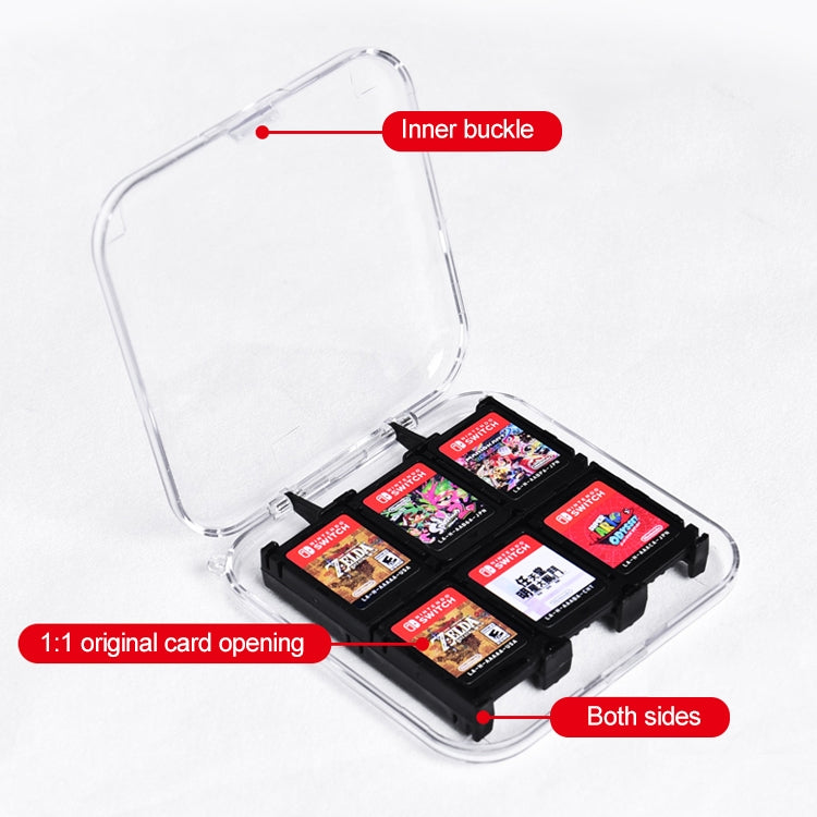 12 in 1 Box Memory Card Holder Box for Nintendo Switch(Silver) - Bags by PMC TechLife | Online Shopping South Africa | PMC TechLife | Buy Now Pay Later Mobicred