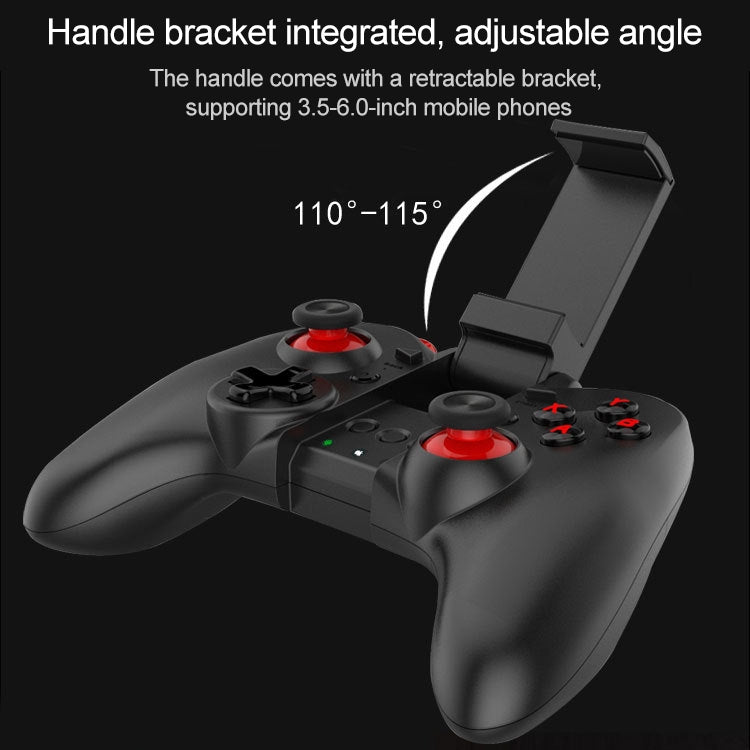 MB-838(X5Plus) Bluetooth 4.0 + 2.4G Wireless Dual-mode Gamepad with Retractable Bracket, Support Android / IOS Direct Connection and Direct Play - Controller Gamepad by PMC TechLife | Online Shopping South Africa | PMC TechLife