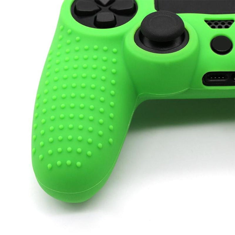 Non-slip Silicone Protective Case for Sony PS4(Green) - Cases by PMC TechLife | Online Shopping South Africa | PMC TechLife