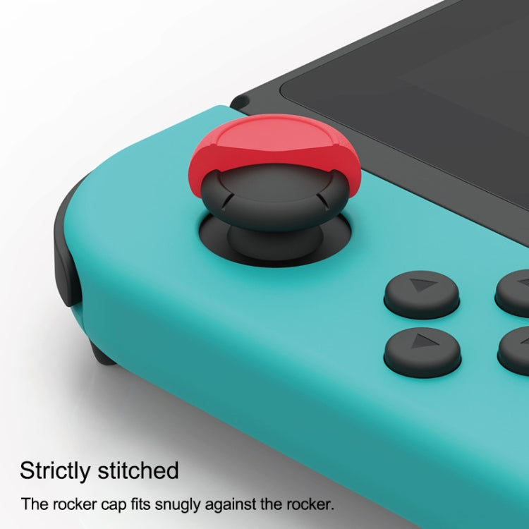 Skull&Co Pro / PS4 Gamepad Rocker Cap Button Cover Thumb Grip Set for Nintendo Switch / Switch Lite / JOYCON(Red) - free shipping - PMC TechLife - Order now!
