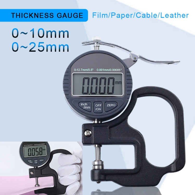 0-25mm Range 30mm Probe Digital Display Percentage Thickness Gauge - Coating Thickness Gauge by PMC TechLife | Online Shopping South Africa | PMC TechLife | Buy Now Pay Later Mobicred