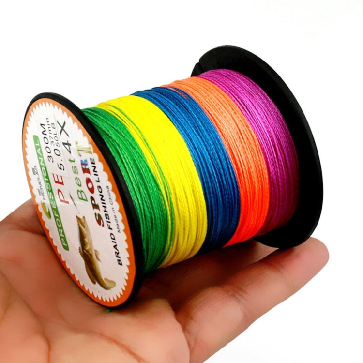 HENGJIA Colorful 2.0# 0.24mm 28LB 11.3kg Tension 300m Extra Strong 4 Shares Braid PE Fishing Line Kite Line - free shipping - PMC TechLife - Order now!