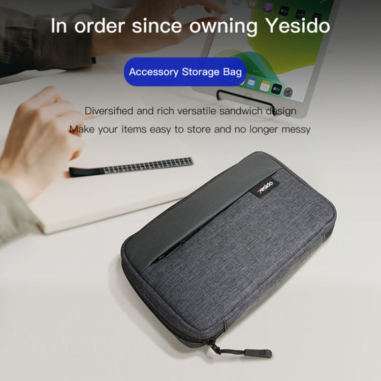 Yesido WB32 Multifunctional Digital Accessories Storage Bag (Black) - free shipping - PMC TechLife - Order now!