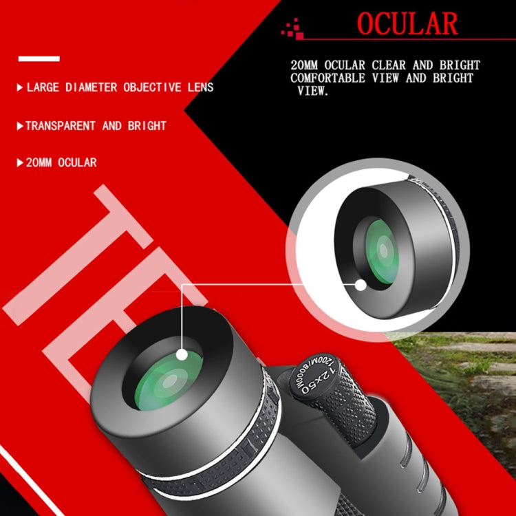 Moge 12x50 Professional HD Monocular Night Vision Telescope - free shipping - PMC TechLife - Order now!