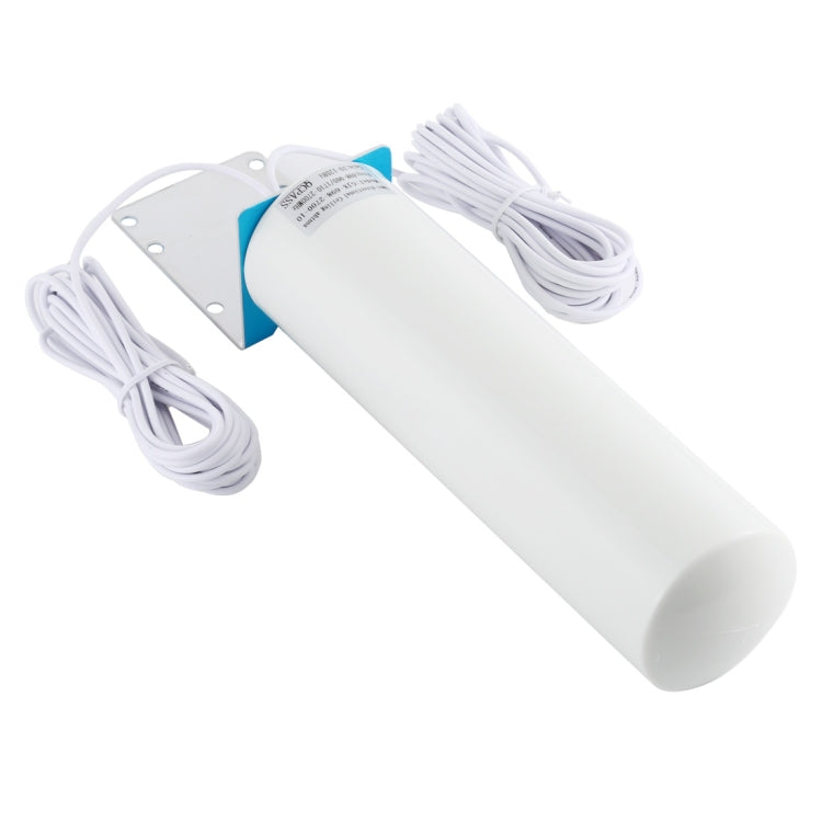 4G LTE WiFi 12DBi Omni External Barrel Antenna with SMA Male(White) - SMA/RP-SMA Antenna by PMC TechLife | Online Shopping South Africa | PMC TechLife
