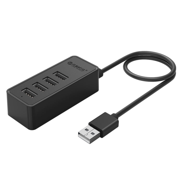 ORICO W5P-U2-100 USB 2.0 Desktop HUB with 100cm Micro USB Cable Power Supply(Black) - free shipping - PMC TechLife - Order now!
