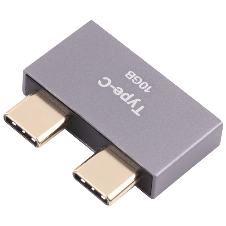Double USB-C / Type-C Male to Double USB-C / Type-C Female Adapter - free shipping - PMC TechLife - Order now!