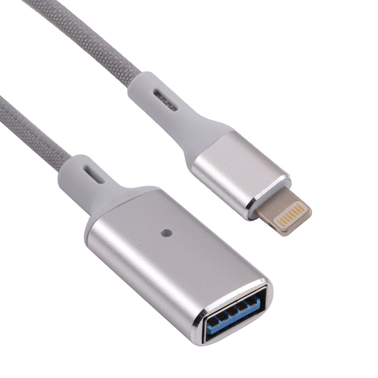 8 Pin Male to USB Female OTG Camera Adapter, Compatible with IOS 13 or Above - Converter & Adapter by PMC TechLife | Online Shopping South Africa | PMC TechLife