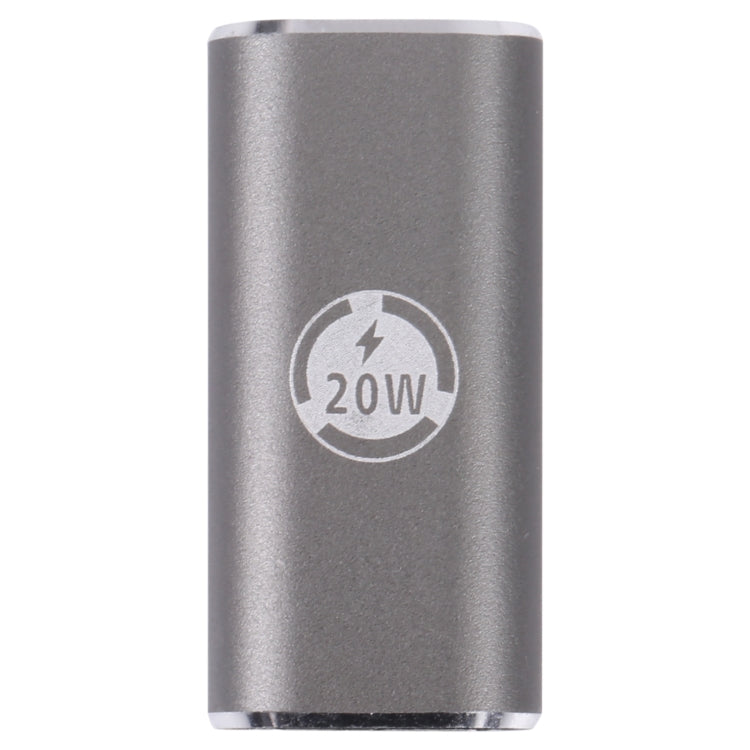 20W 8 Pin Male to USB-C / Type-C Female Elbow Charging Adapter - Converter & Adapter by PMC TechLife | Online Shopping South Africa | PMC TechLife