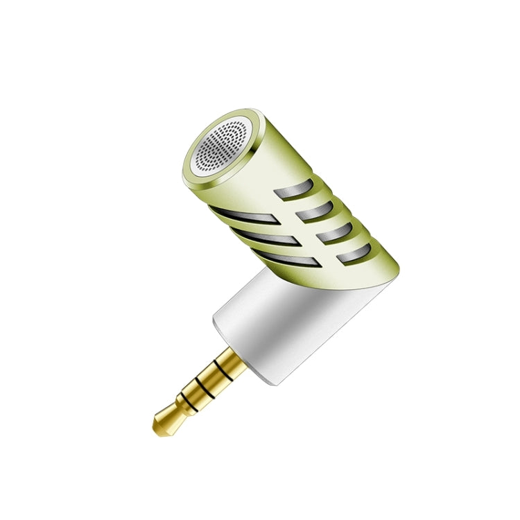 R1 Mini Condenser Record Microphone, For Smart Phones, Tablets and Other Audio Device with 3.5mm Earphone Port(Green) - Other Accessories by PMC TechLife | Online Shopping South Africa | PMC TechLife