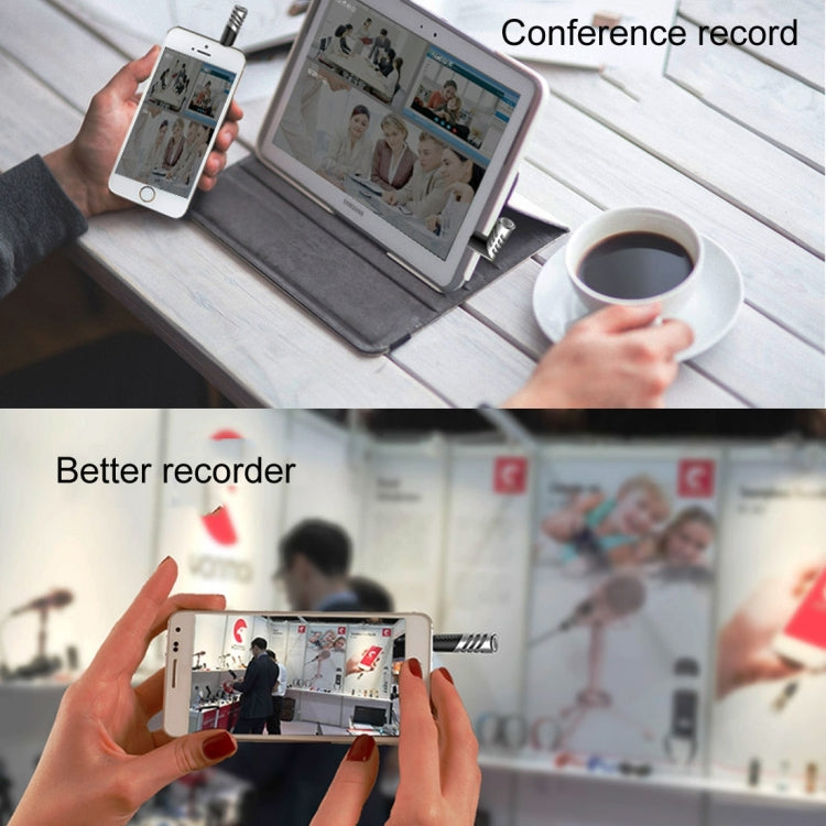 R1 Mini Condenser Record Microphone, For Smart Phones, Tablets and Other Audio Device with 3.5mm Earphone Port(Green) - Other Accessories by PMC TechLife | Online Shopping South Africa | PMC TechLife