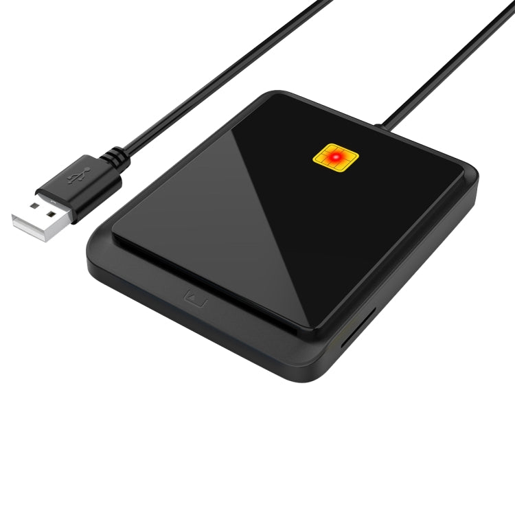 Rocketek CR317 USB 2.0 SIM  / ID / CAC Smart Card 2 in 1 Card Reader (Black) -  by ROCKETEK | Online Shopping South Africa | PMC TechLife | Buy Now Pay Later Mobicred