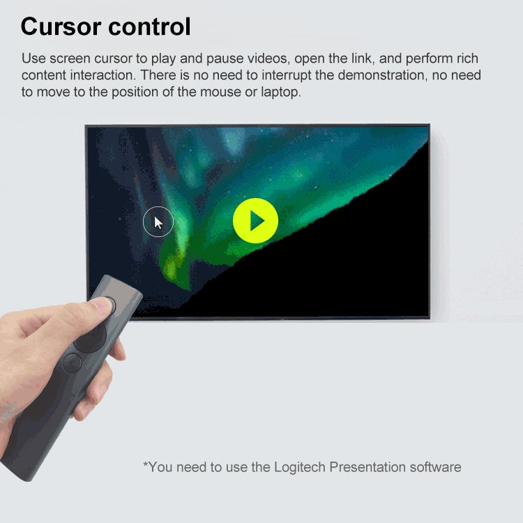 Logitech Spotlight 2.4Ghz USB Wireless Presenter PPT Remote Control Flip Pen (Gold) - free shipping - PMC TechLife - Order now!