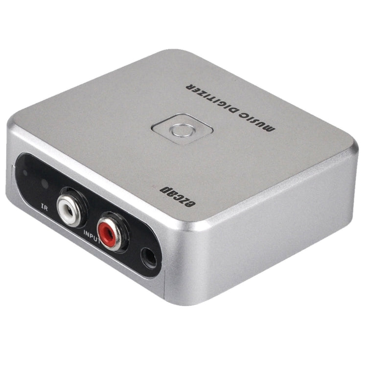 EZCAP241 Audio Capture Recorder Adapter Card, 3.5mm RCA R/L Analog Audio to MP3 Music Digitizer Converter(Silver) - RCA Adapter by PMC TechLife | Online Shopping South Africa | PMC TechLife | Buy Now Pay Later Mobicred
