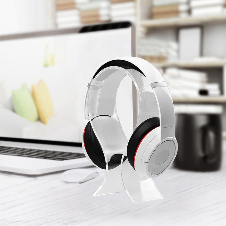 DA1502 Universal Acrylic Headset Stand Display Hanger (Black) - Anti-lost & Holder by PMC TechLife | Online Shopping South Africa | PMC TechLife