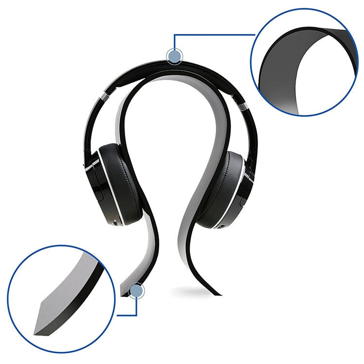 DA1502 Universal Acrylic Headset Stand Display Hanger (Transparent) - Anti-lost & Holder by PMC TechLife | Online Shopping South Africa | PMC TechLife