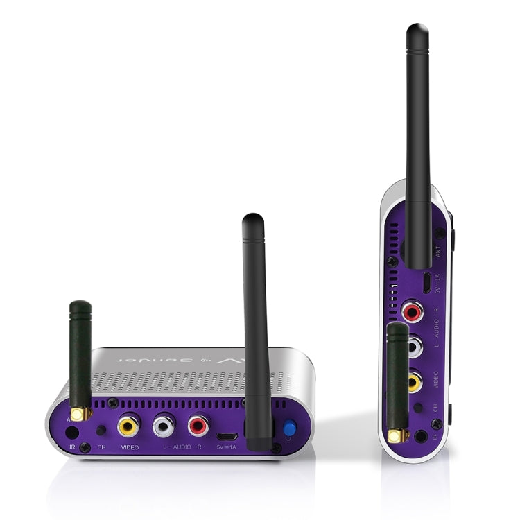 Measy AV230 2.4GHz Wireless Audio / Video Transmitter and Receiver with Infrared Return Function, Transmission Distance: 300m, US Plug - free shipping - PMC TechLife - Order now!