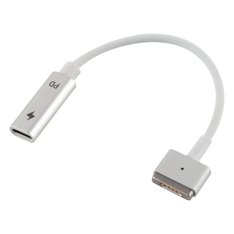 5 Pin MagSafe 2 (T-Shaped) to USB-C / Type-C PD Charge Adapter - Cable & Adapter by PMC TechLife | Online Shopping South Africa | PMC TechLife