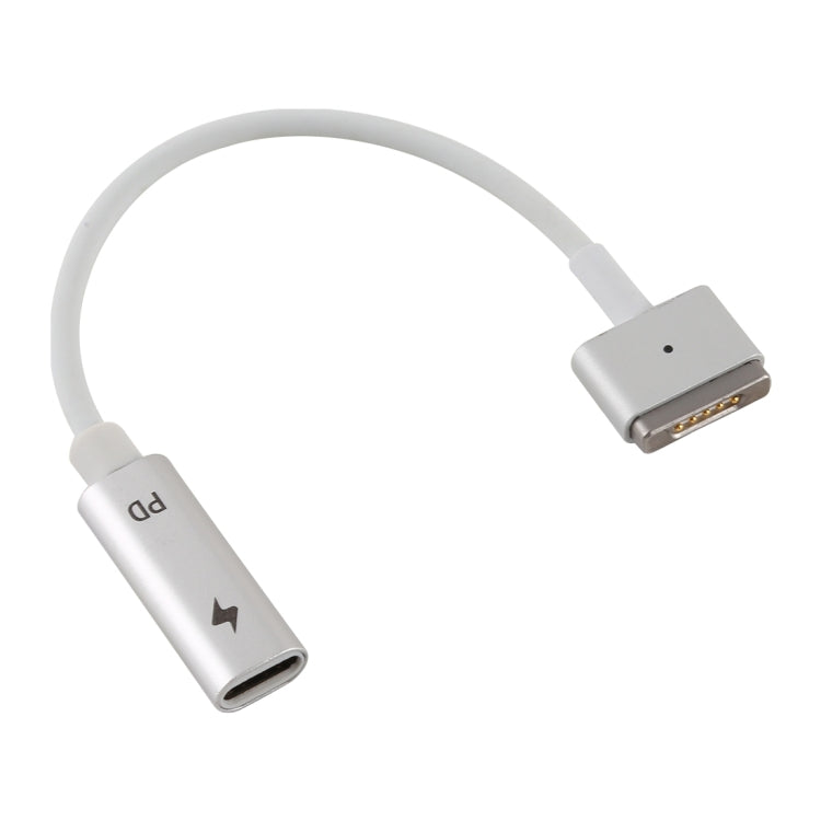 5 Pin MagSafe 2 (T-Shaped) to USB-C / Type-C PD Charge Adapter - Cable & Adapter by PMC TechLife | Online Shopping South Africa | PMC TechLife