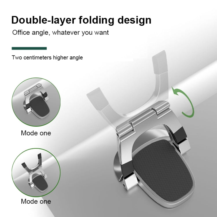 SD-001 2 PCS Desktop Foldable Mini Holder, Specification: Aluminum Alloy - Desktop Holder by PMC TechLife | Online Shopping South Africa | PMC TechLife