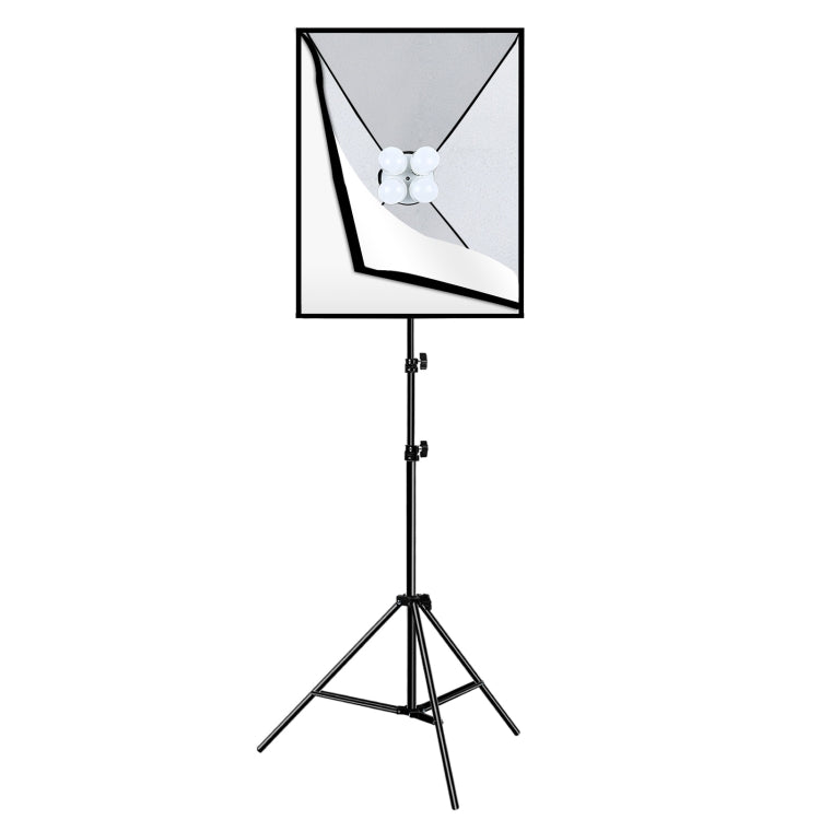 PULUZ Softbox Lighting Kit 2 PCS 50x70cm Professional Photo Studio Photography Light Equipment with 8 x E27 20W E27 Socket Bulb Photography Lighting Kit for Filming Portrait Shooting / Fashion Advertising Photography(EU Plug) - free shipping - PMC TechLife - Order now!