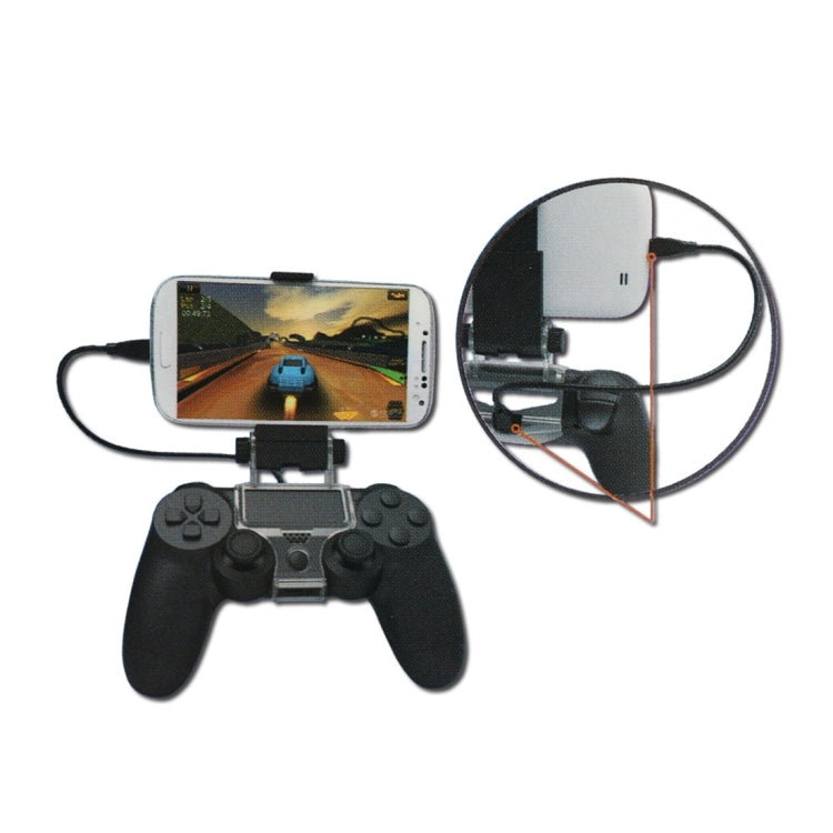 DOBE TP4-016 Smartphone OTG Clamp Holder for Sony PS4 Game Controller, Suitable for Up to 6 inch Phones - Holder by DOBE | Online Shopping South Africa | PMC TechLife | Buy Now Pay Later Mobicred