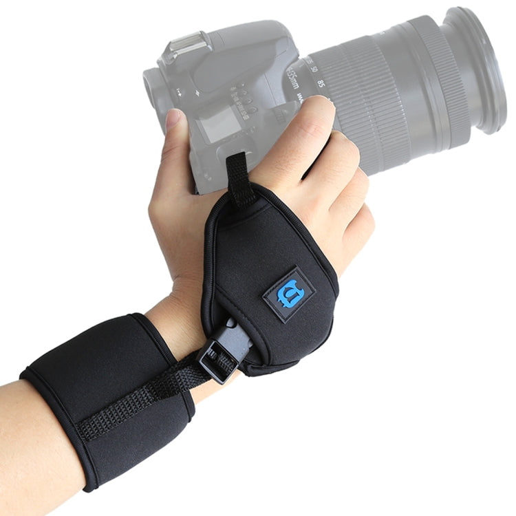 PULUZ Soft Neoprene Hand Grip Wrist Strap with 1/4 inch Screw Plastic Plate for SLR / DSLR Cameras - free shipping - PMC TechLife - Order now!