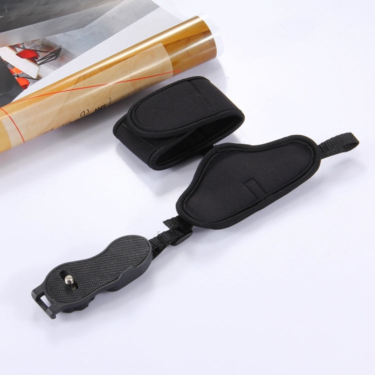 PULUZ Soft Neoprene Hand Grip Wrist Strap with 1/4 inch Screw Plastic Plate for SLR / DSLR Cameras - free shipping - PMC TechLife - Order now!
