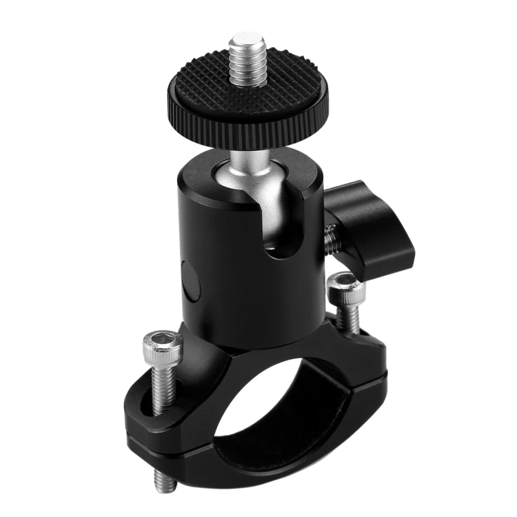 PULUZ Bike Aluminum Handlebar Tripod Ball Head Adapter Mount for GoPro HERO10 Black / HERO9 Black / HERO8 Black /7 /6 /5 /5 Session /4 Session /4 /3+ /3 /2 /1, DJI Osmo Action, Xiaoyi and Other Action Cameras - Stand by PULUZ | Online Shopping South Africa | PMC TechLife | Buy Now Pay Later Mobicred