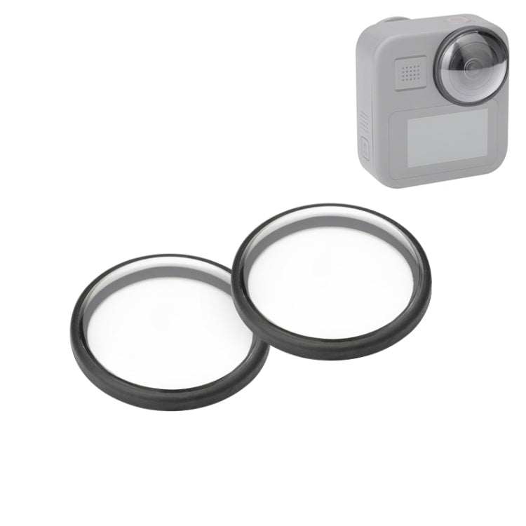 2 PCS PULUZ Acrylic Protective Lens Cover for GoPro Max - Lens by PULUZ | Online Shopping South Africa | PMC TechLife | Buy Now Pay Later Mobicred