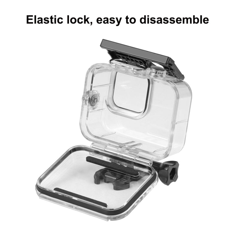PULUZ for GoPro Hero11 Black / HERO10 Black / HERO9 Black 60m Waterproof Housing Protective Case with Buckle Basic Mount & Screw - Waterproof Cases by PULUZ | Online Shopping South Africa | PMC TechLife