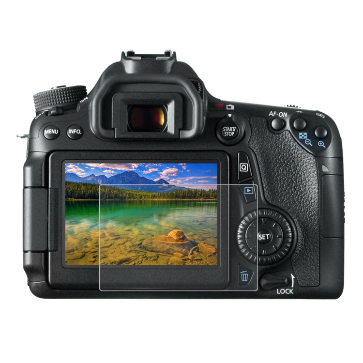 PULUZ 2.5D 9H Tempered Glass Film for Canon 650D, Compatible with 90D / 80D / 70D / 77D(9000D) / 800D(X9I) / 700D(X7I) / 750D(X8I) / 760D(8000D) / XC10 / XC15 / 7D2, Pentax Q1 / K-S1 /Q10 / Q7, Panasonic ZS35, Nikon V1 - Camera Screen Guard by PULUZ | Online Shopping South Africa | PMC TechLife | Buy Now Pay Later Mobicred