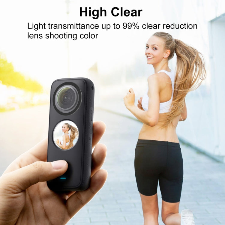 PULUZ Lens Guard PC Protective Cover for Insta360 One X2(Black) - Len Accessories by PULUZ | Online Shopping South Africa | PMC TechLife