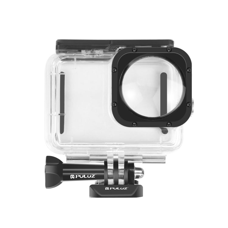 PULUZ 40m Waterproof Housing Protective Case with Buckle Basic Mount & Screw for GoPro HERO12 Black /11 Black /11 Black Mini /10 Black /9 Black Max Lens Mod(Transparent) - Waterproof Cases by PULUZ | Online Shopping South Africa | PMC TechLife | Buy Now Pay Later Mobicred