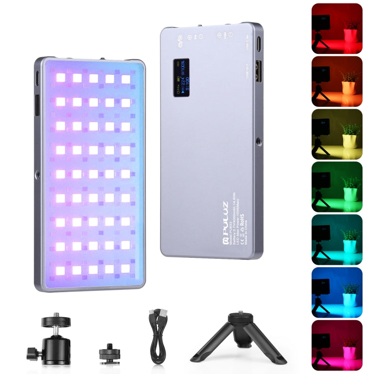 PULUZ LED Full Color RGB Beauty Fill Light Pocket Vlogging Photography Light - free shipping - PMC TechLife - Order now!