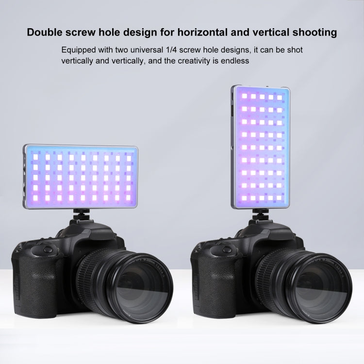 PULUZ LED Full Color RGB Beauty Fill Light Pocket Vlogging Photography Light - free shipping - PMC TechLife - Order now!