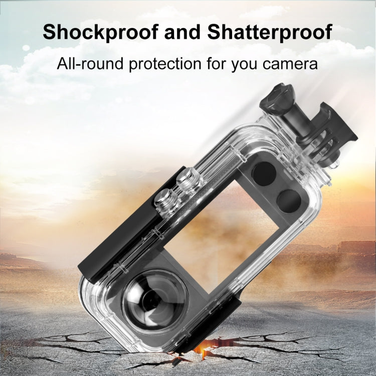 For Insta360 X3 PULUZ 30m Underwater Waterproof Housing Case - Case & Bags by PULUZ | Online Shopping South Africa | PMC TechLife | Buy Now Pay Later Mobicred