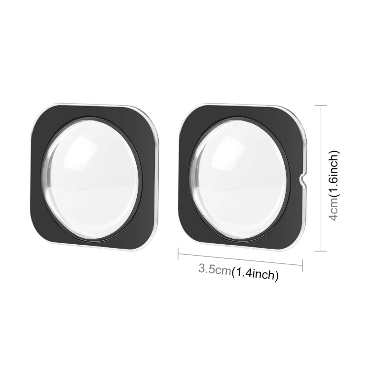 For Insta360 X3 PULUZ Lens Guard Optical Glass Protective Cover (Black) - free shipping - PMC TechLife - Order now!