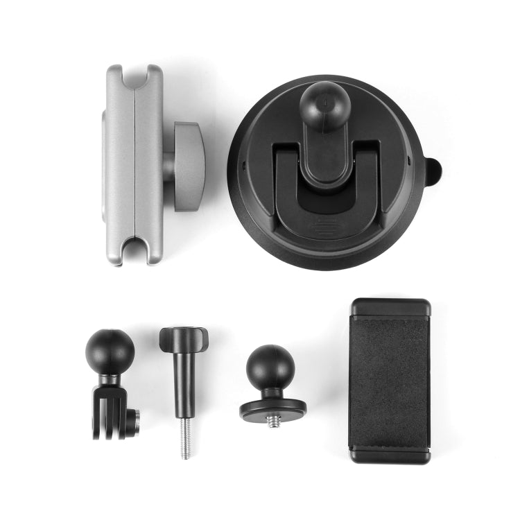 PULUZ Car Suction Cup Arm Mount with Mount Adapter & Long Screw - Helmet Mount by PULUZ | Online Shopping South Africa | PMC TechLife